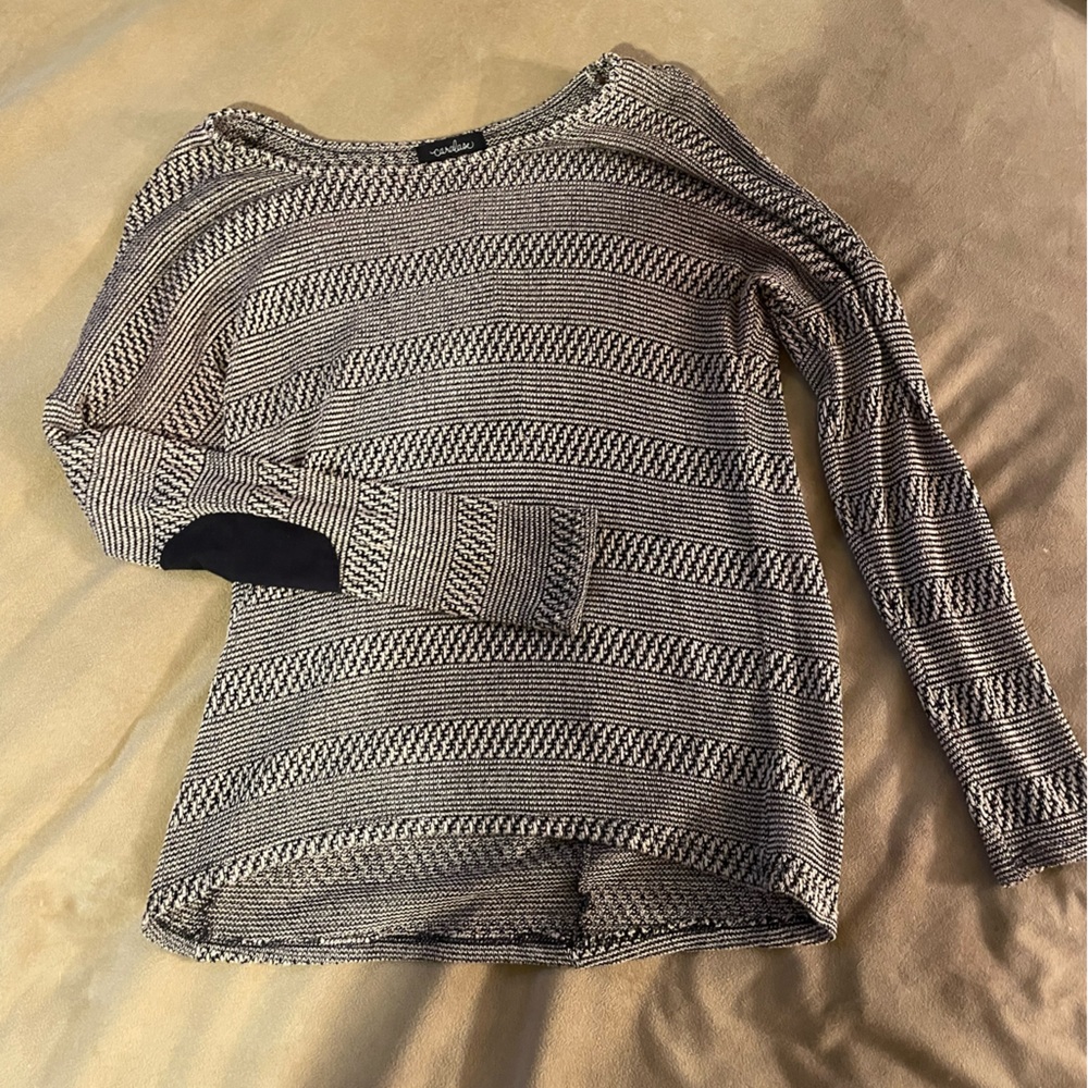 Thin Long Sleeve Patterned Shirt